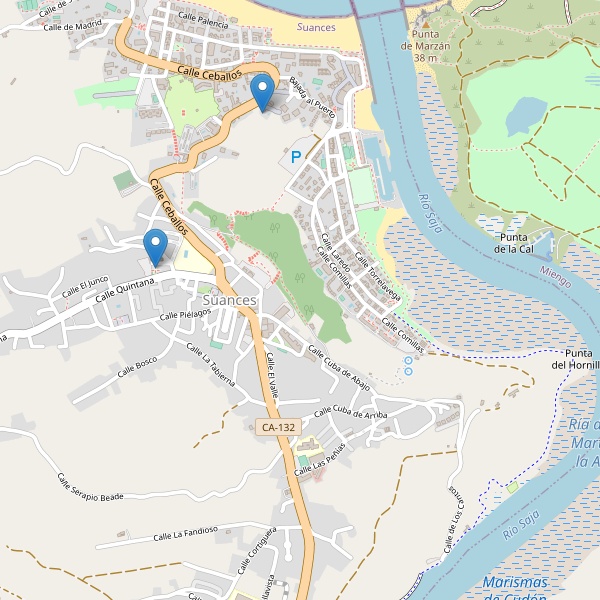 Mapa de iglesias en Suances Thumbnail