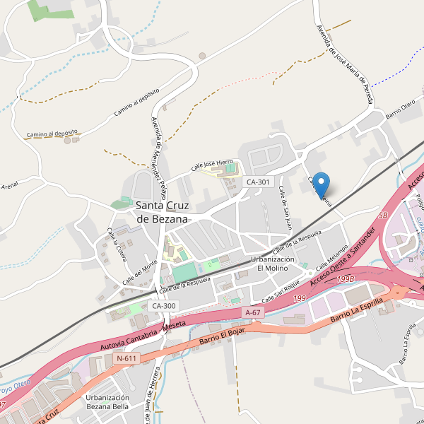 Mapa de monumentos en Santa Cruz de Bezana Thumbnail