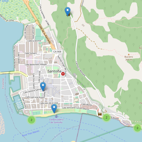 Mapa de monumentos en Santoña Thumbnail