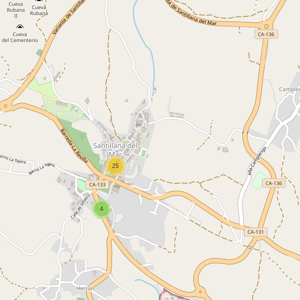 Thumbnail Mapa de restaurantes en Santillana del Mar