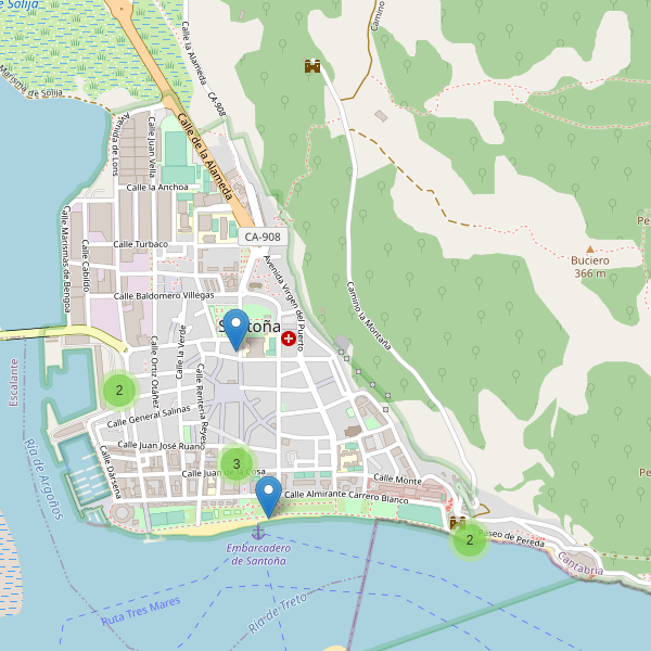 Thumbnail Mapa de restaurantes en Santoña
