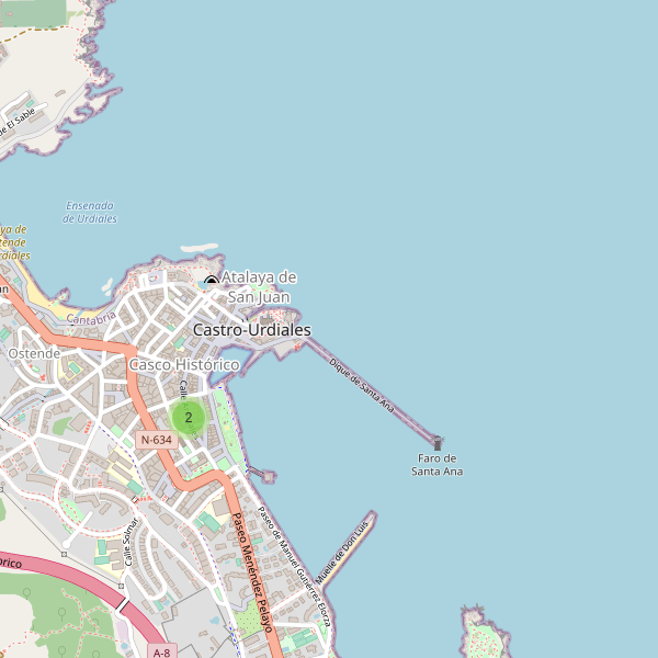 Mapa de taxi en Castro-Urdiales Thumbnail
