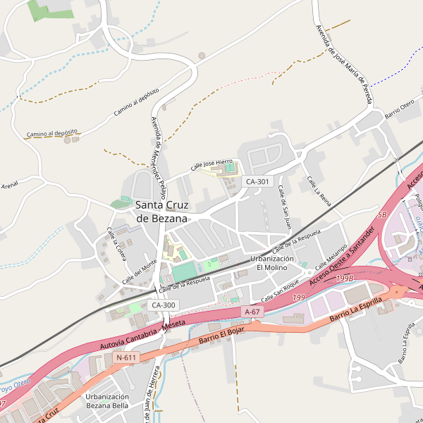 Mapa de taxi en Santa Cruz de Bezana Thumbnail