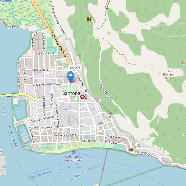 Mapa de taxi en Santoña Thumbnail