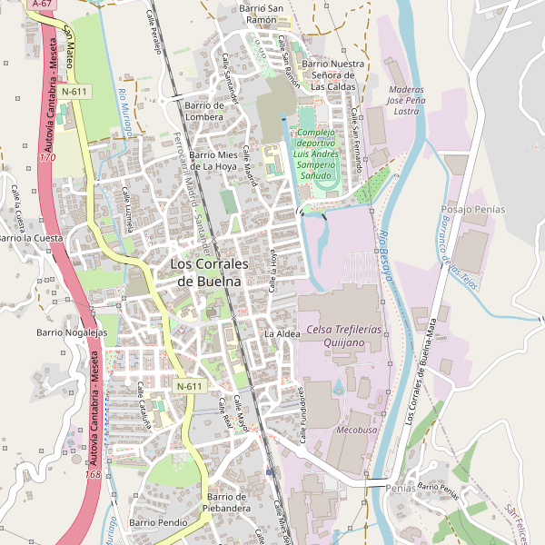 Mapa de telefonos en Los Corrales de Buelna Thumbnail