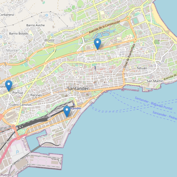 Mapa de telefonos en Santander Thumbnail