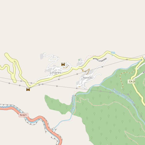 Mapa de vistas en Linares (S) Thumbnail