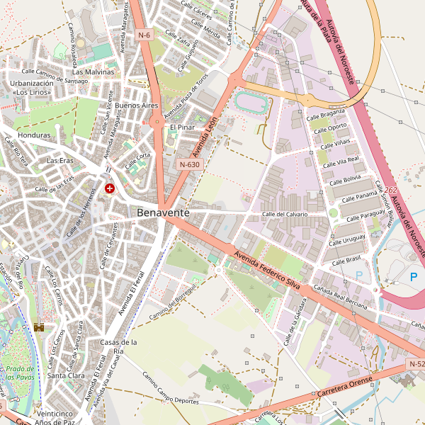 Thumbnail Mapa de Benavente