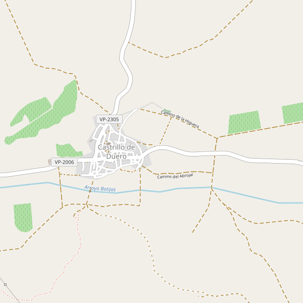 Mapa de hoteles en Castrillo de Duero Thumbnail