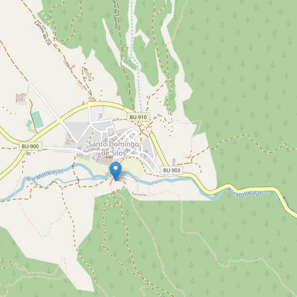 Mapa de aparcamientos-bicicletas en Santo Domingo de Silos Thumbnail