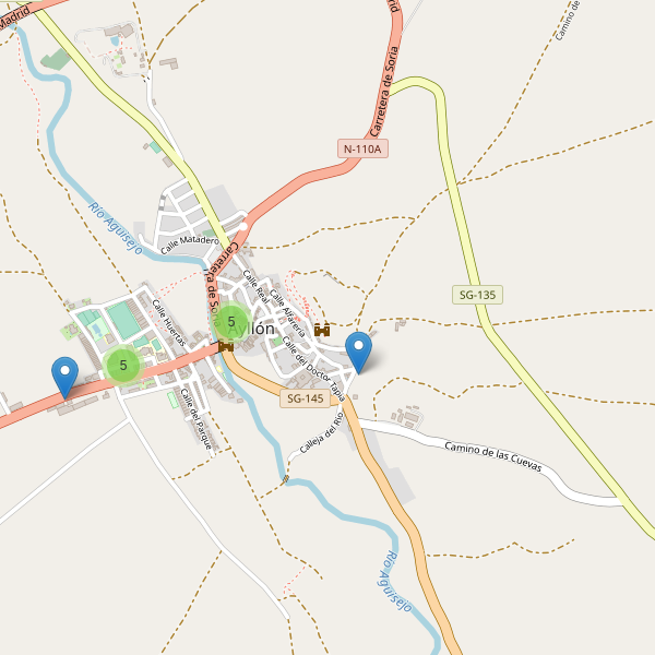 Thumbnail Mapa de aparcamientos en Ayllón