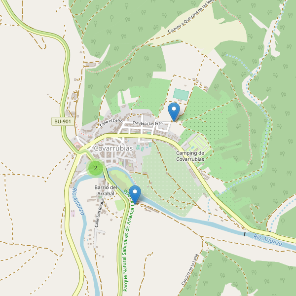 Thumbnail Mapa de aparcamientos en Covarrubias