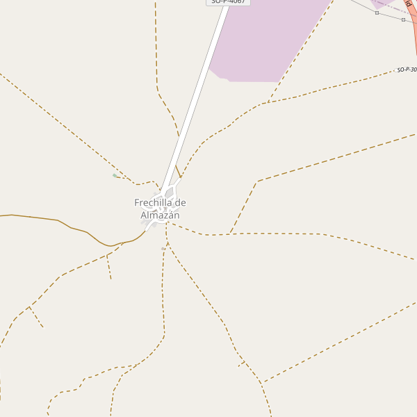 Mapa de aparcamientos en Frechilla de Almazán Thumbnail