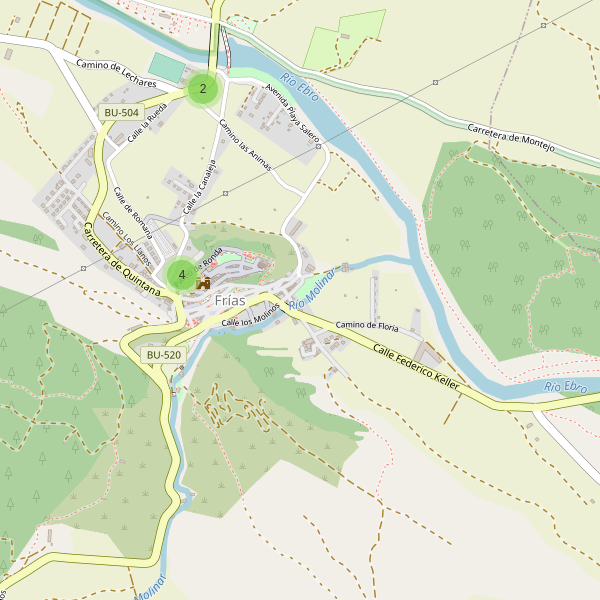 Thumbnail Mapa de aparcamientos en Frías