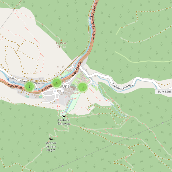 Thumbnail Mapa de aparcamientos en Oña