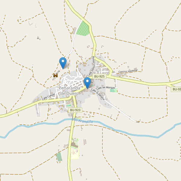 Thumbnail Mapa de aparcamientos en Peñaranda de Duero