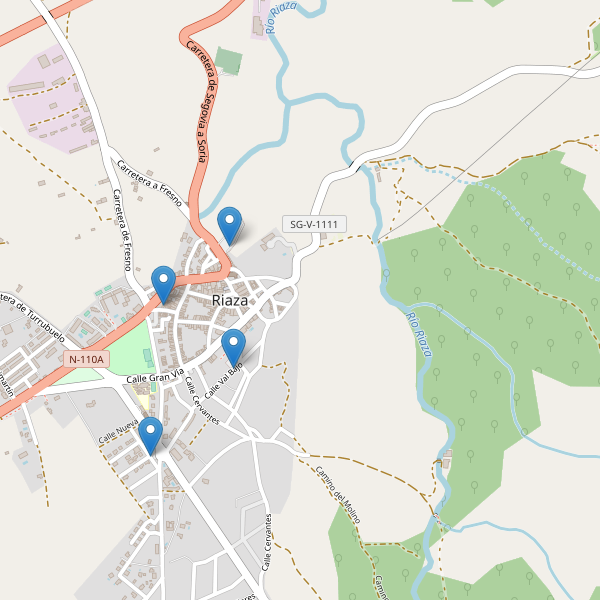 Thumbnail Mapa de aparcamientos en Riaza