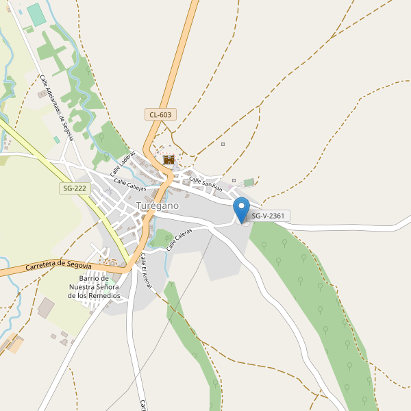 Thumbnail Mapa de aparcamientos en Turégano