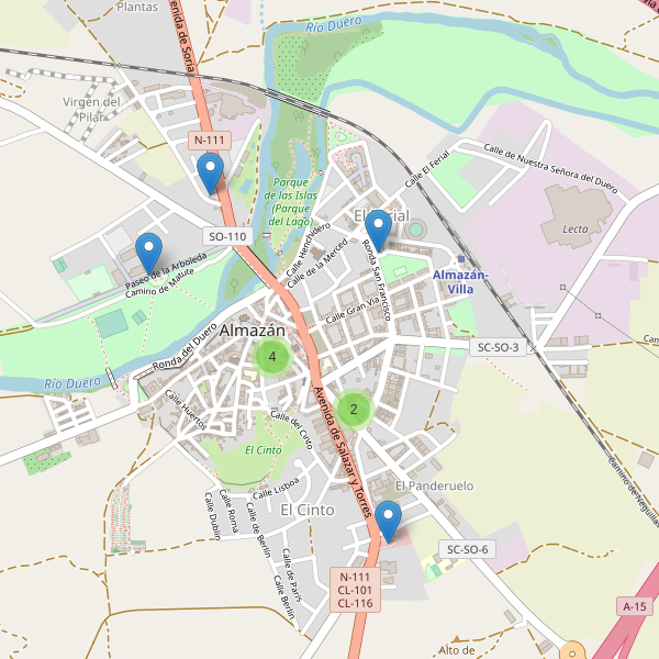 Mapa de bares en Almazán Thumbnail