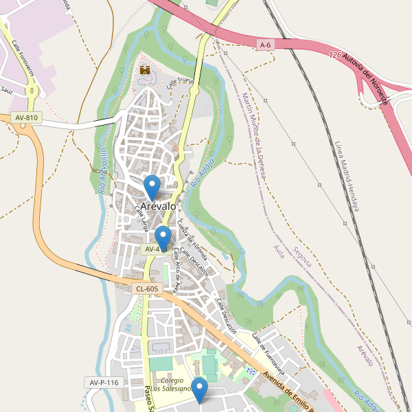 Mapa de bares en Arévalo Thumbnail