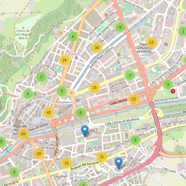 Mapa de bares en Burgos Thumbnail