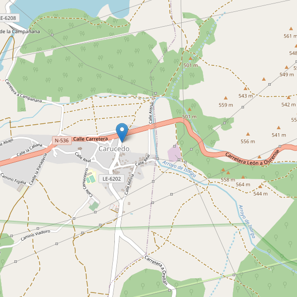 Mapa de bares en Carucedo Thumbnail