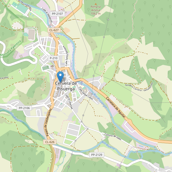 Mapa de bares en Cervera de Pisuerga Thumbnail