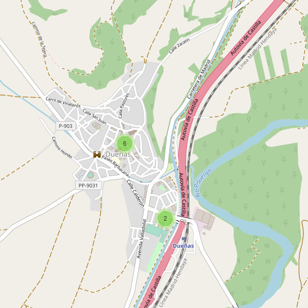 Mapa de bares en Dueñas Thumbnail