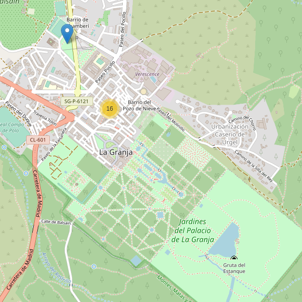 Mapa de bares en La Granja (SG) Thumbnail