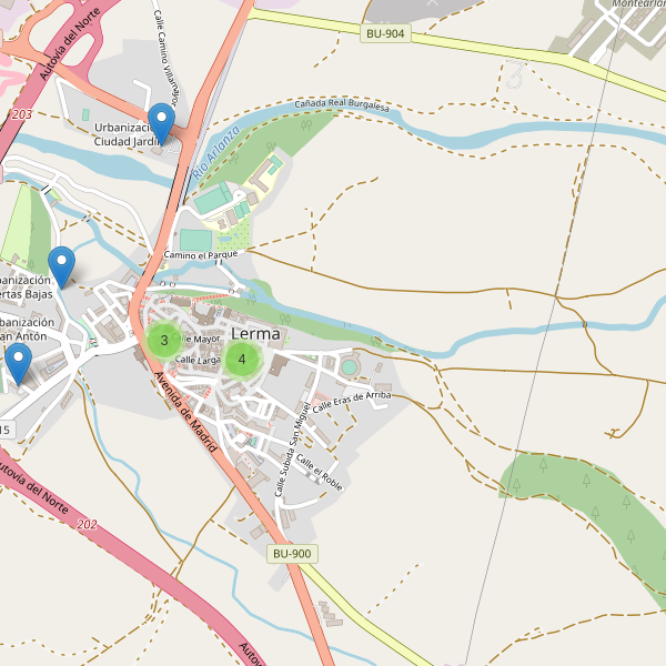 Mapa de bares en Lerma Thumbnail