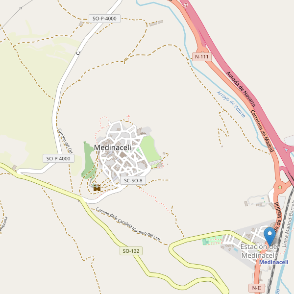 Mapa de bares en Medinaceli Thumbnail