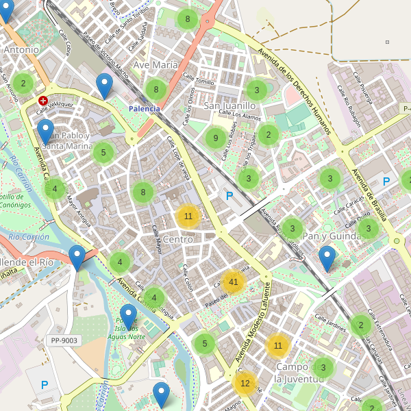 Mapa de bares en Palencia Thumbnail