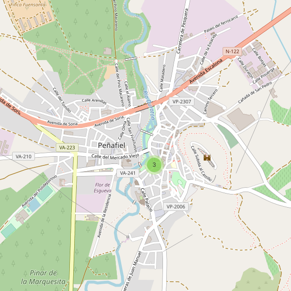 Mapa de bares en Peñafiel Thumbnail