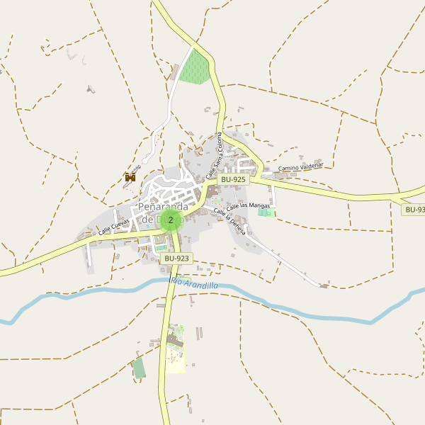 Mapa de bares en Peñaranda de Duero Thumbnail