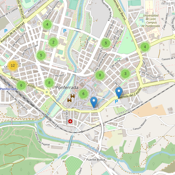 Mapa de bares en Ponferrada Thumbnail