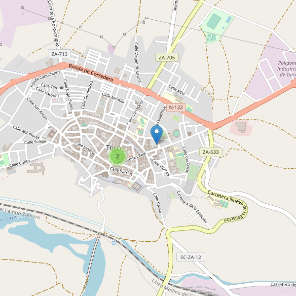 Mapa de bares en Toro Thumbnail