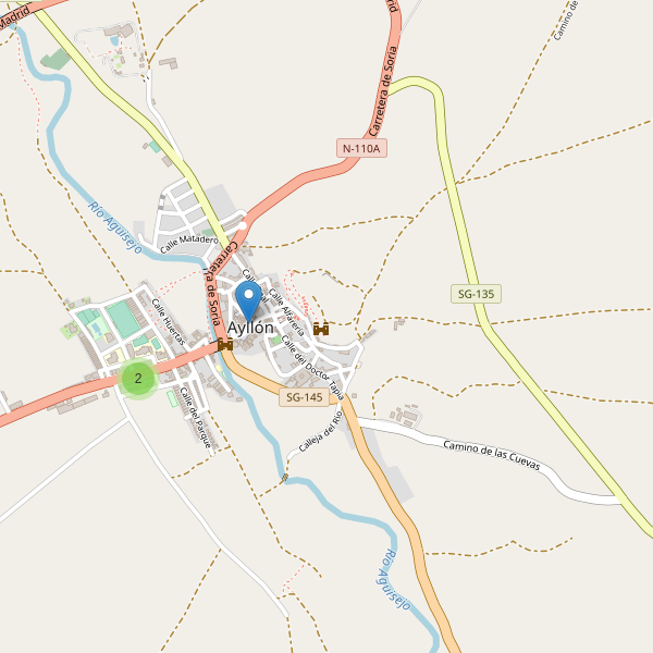 Mapa de cajeros-automaticos en Ayllón Thumbnail