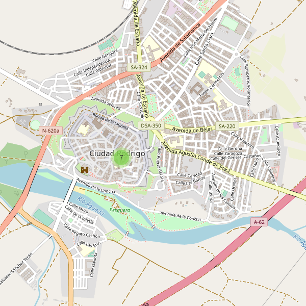 Mapa de cajeros-automaticos en Ciudad Rodrigo Thumbnail