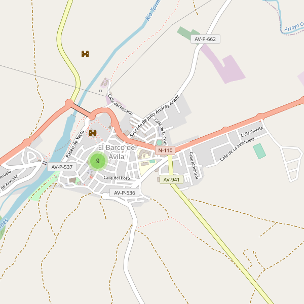 Mapa de cajeros-automaticos en El Barco de Ávila Thumbnail