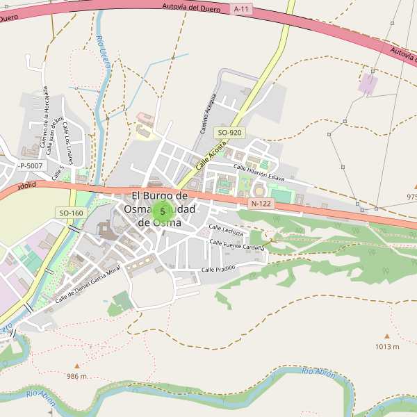 Mapa de cajeros-automaticos en El Burgo de Osma - Ciudad de Osma Thumbnail