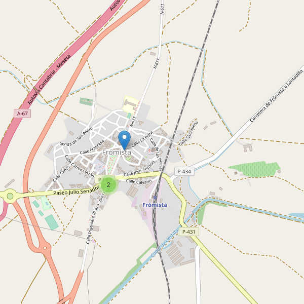 Mapa de cajeros-automaticos en Frómista Thumbnail