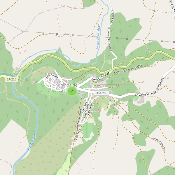 Mapa de cajeros-automaticos en Miranda del Castañar Thumbnail