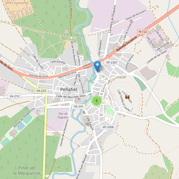 Mapa de cajeros-automaticos en Peñafiel Thumbnail