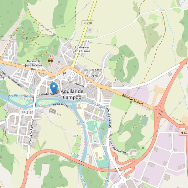 Thumbnail Mapa de cines en Aguilar de Campoo