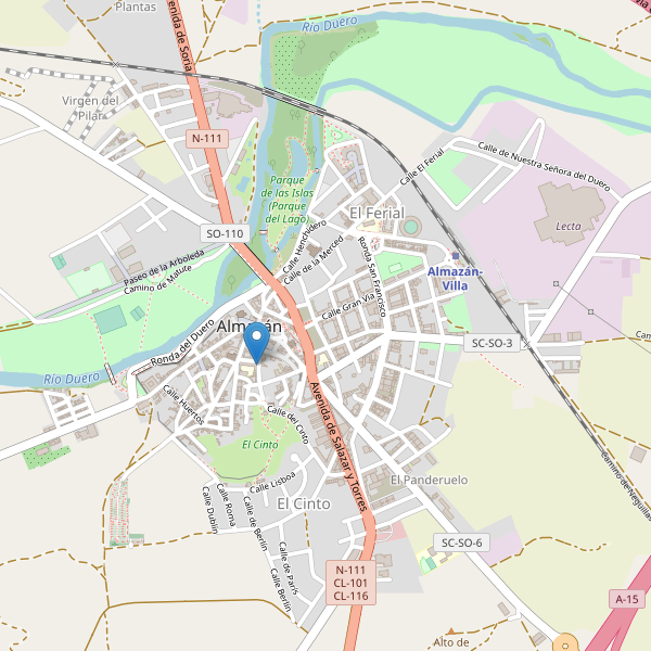 Thumbnail Mapa de cines en Almazán