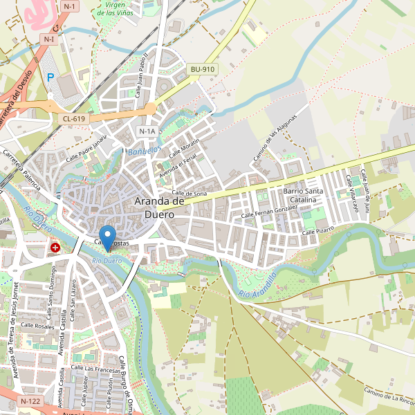 Thumbnail Mapa de cines en Aranda de Duero