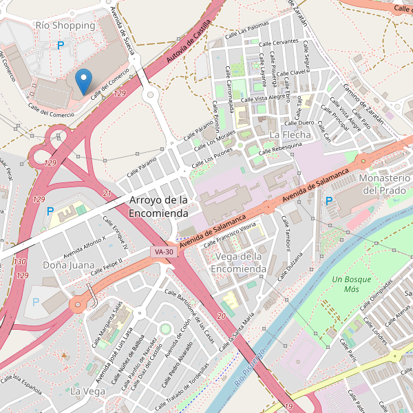 Thumbnail Mapa de cines en Arroyo de la Encomienda