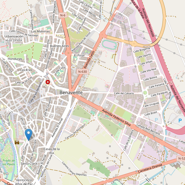 Thumbnail Mapa de cines en Benavente