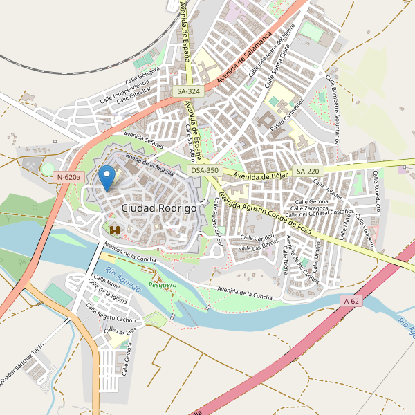 Thumbnail Mapa de cines en Ciudad Rodrigo