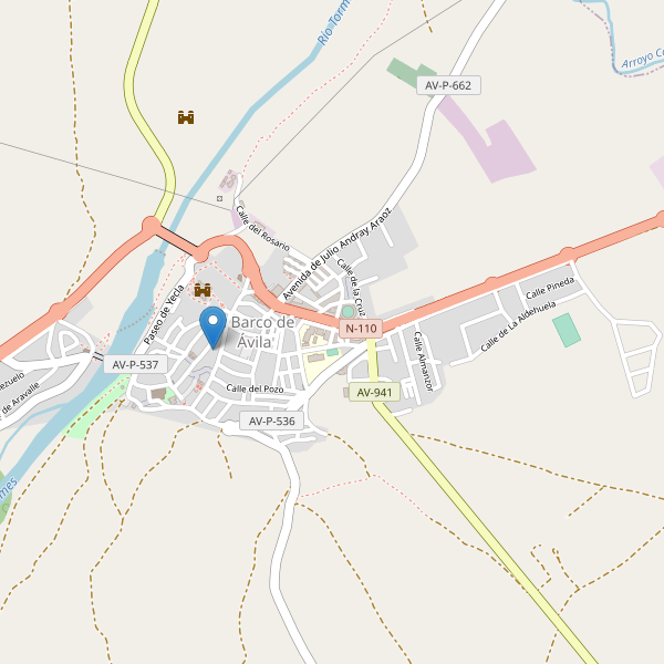 Thumbnail Mapa de cines en El Barco de Ávila